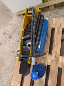 Hydraulisk nedbrydningshammer til minigraver – detalje