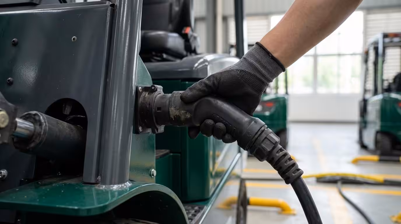 Batteripleje for el-gaffeltrucks: opladning, levetid og driftssikkerhed