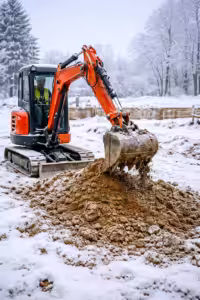 maskiner om vinteren – 5 gode råd i frostvejr