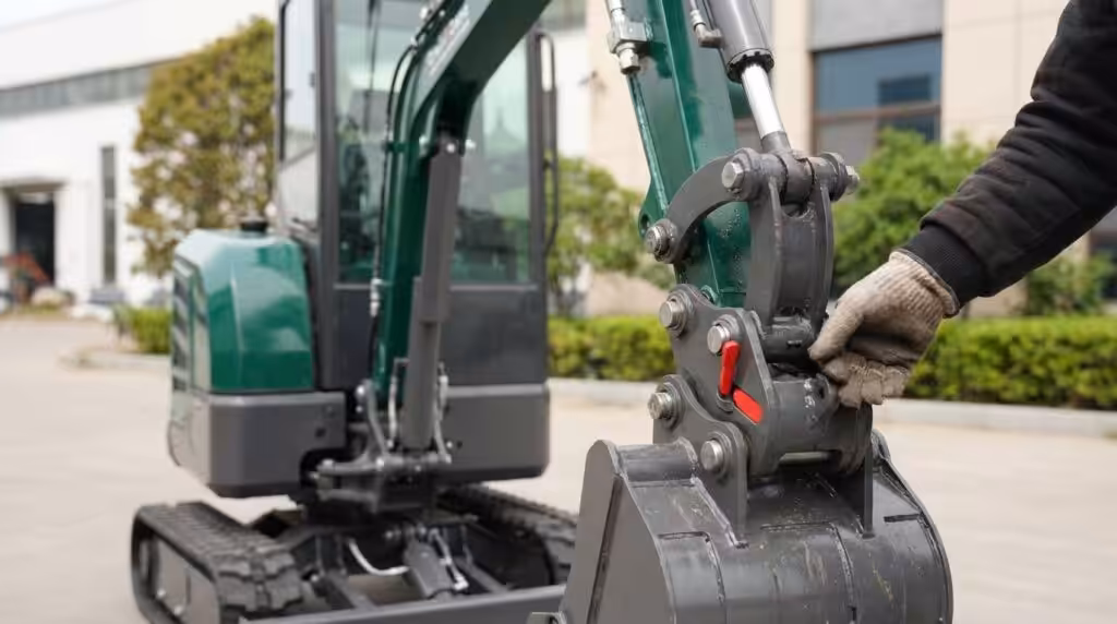 hurtigskifte til minigraver guide