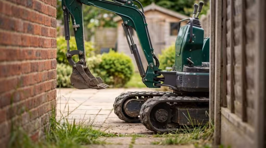 sammenlign minigraver 10 12 18 ton