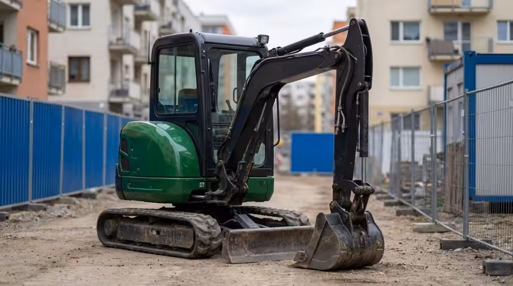 stoejkrav byggeplads maskiner