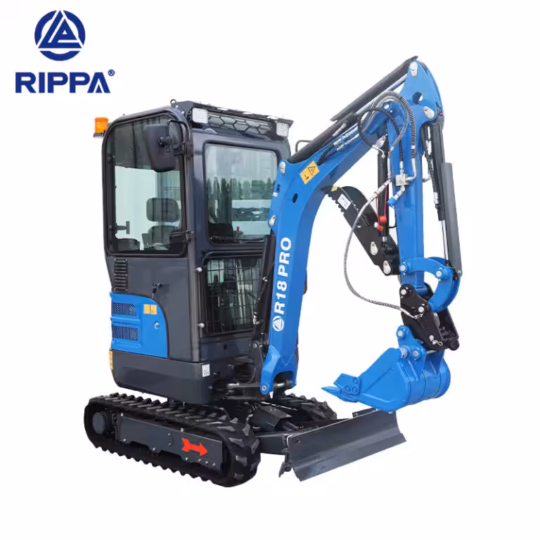 Rippa Minigraver R18 PRO med kabine