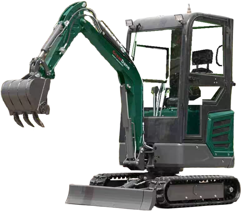 GreatDane GD18 minigraver på 1.800 kg
