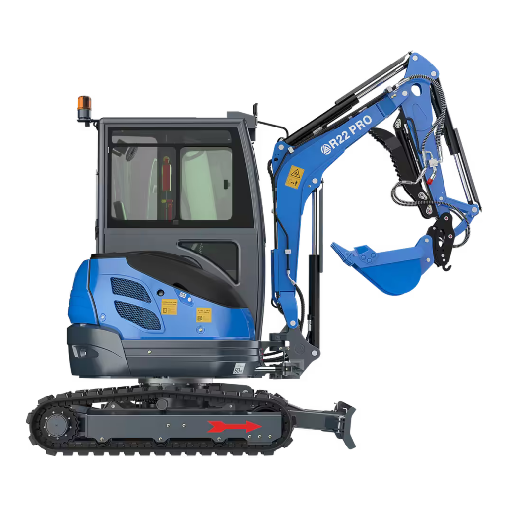 Minigraver Rippa R10-6 ECO - Kubota motor - 1000 kg