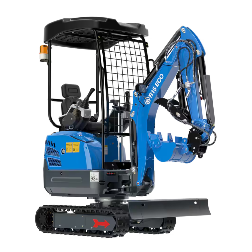 Minigraver Rippa R15 ECO - Kubota motor - 1500 kg