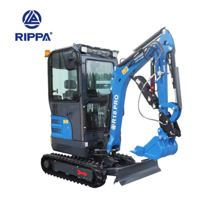 Minigraver Rippa R18 Pro med kabine