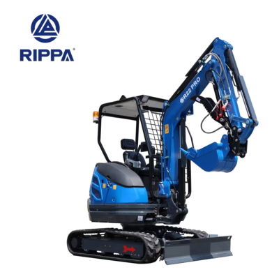 Minigraver Rippa R22 - Kubota motor - 2500 kg
