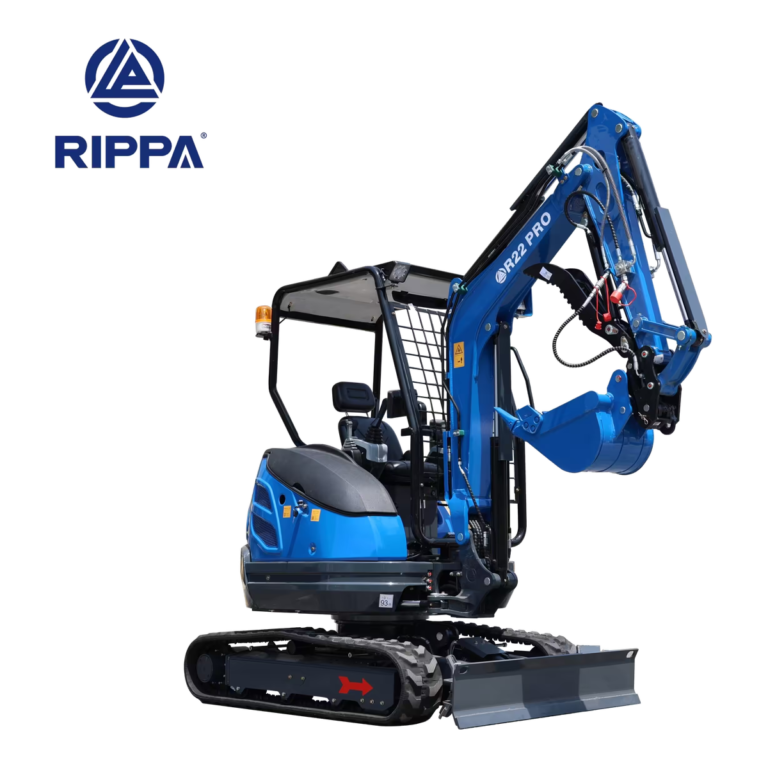 Minigraver Rippa R22 - Kubota motor - 2500 kg